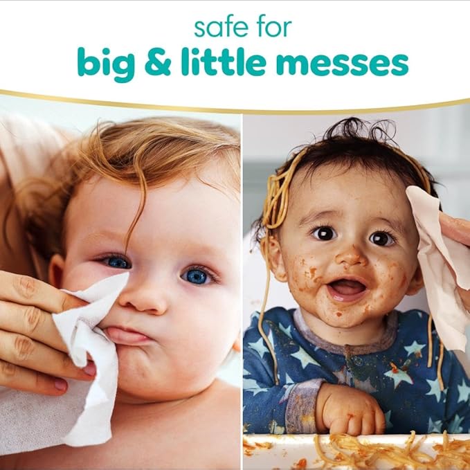 Pampers Baby Dry Disposable Baby Diapers Size 6, 2 Month Supply (2 x 144 Count) with Sensitive Water Based Baby Wipes 12X Multi Pack Pop-Top and Refill (1008 Count)