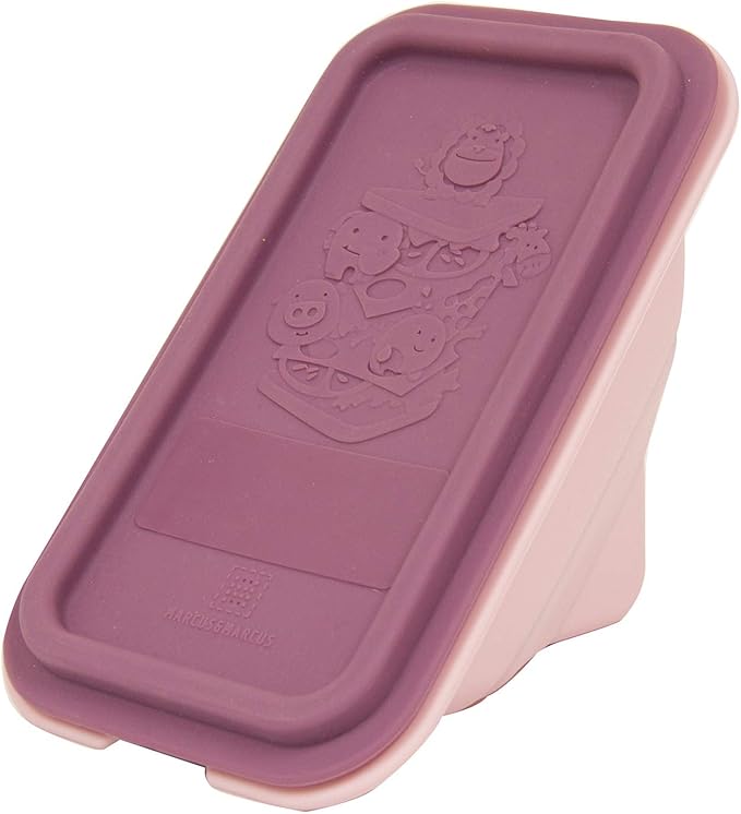 Silicone Sandwich Holder Piggy, Marcus And Marcus, Pink, Small