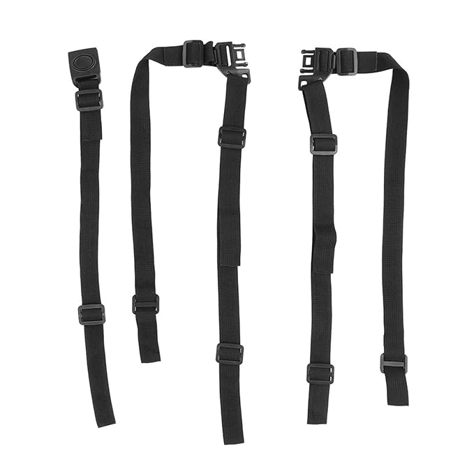 Stroller Seat Harness, Universal Baby Car Seat Belts 5 Point Travel Baby Pushchair Strap for Kids Wagon Car Children Infant Toddler Rotating Protection(New A)