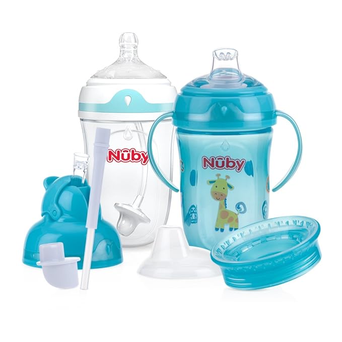Nuby 6 Stage 360 Comfort Cup Starter Set