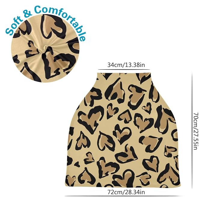 Nursing Cover Breastfeeding Soft Carseat Canopy Loving Graffiti Multi Use for Baby Car Seat Covers Canopy Shopping Cart Cover Scarf Light Blanket Stroller Cover