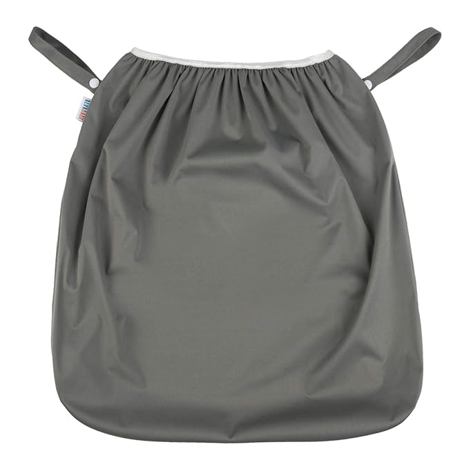 ALVABABY Reusable Diaper Pail Liner for Cloth Diaper,Rubbish Bag,Laundry,Kitchen Garbage Cans (Black Grey, Small Size：5 Gallon) LLS-B2629