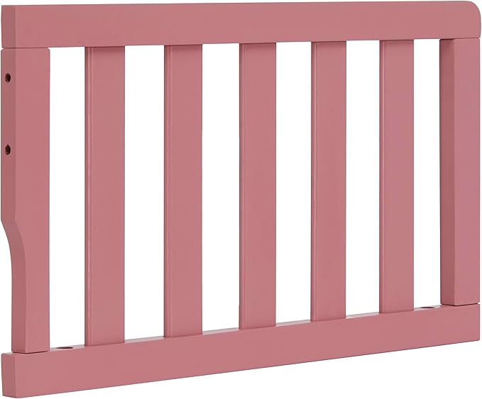 Dream On Me Universal Convertible Crib Toddler Guard Rail in Rose, Compatible with Select Dream On Me Cribs, Crib to Toddler Bed Conversion, Easily Attachable