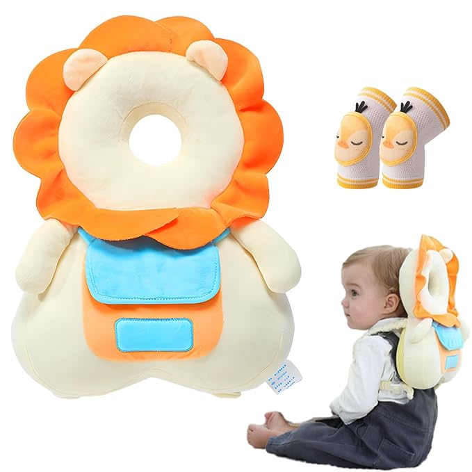 Baby Walker Head Protector BackpackToddler Adjustable Baby Head Protection Backpack (Style C)