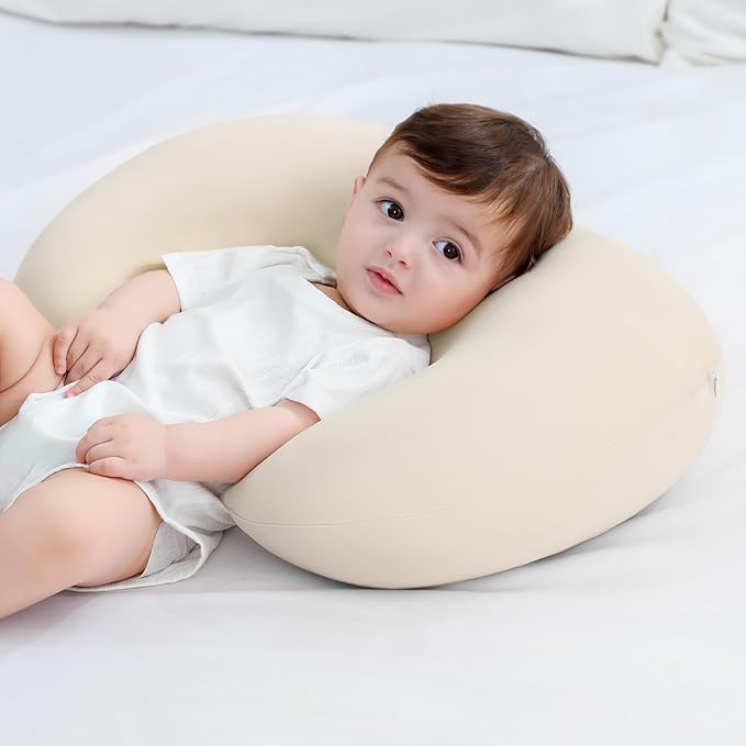 Susurration 2 Pack Nursing Pillow Cover,Ultra Soft and Stretchy Compatible with Boppy Breastfeeding Pillow,Comfortable and Skin-Friendly Slipcovers for Newborn Boys & Girls(Broom Flower)