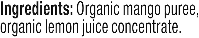 Plum Organics Stage 1 Organic Baby Food - Just Mangos - 3.5 oz Pouch - Organic Baby Food Pouch (Pack of 4)