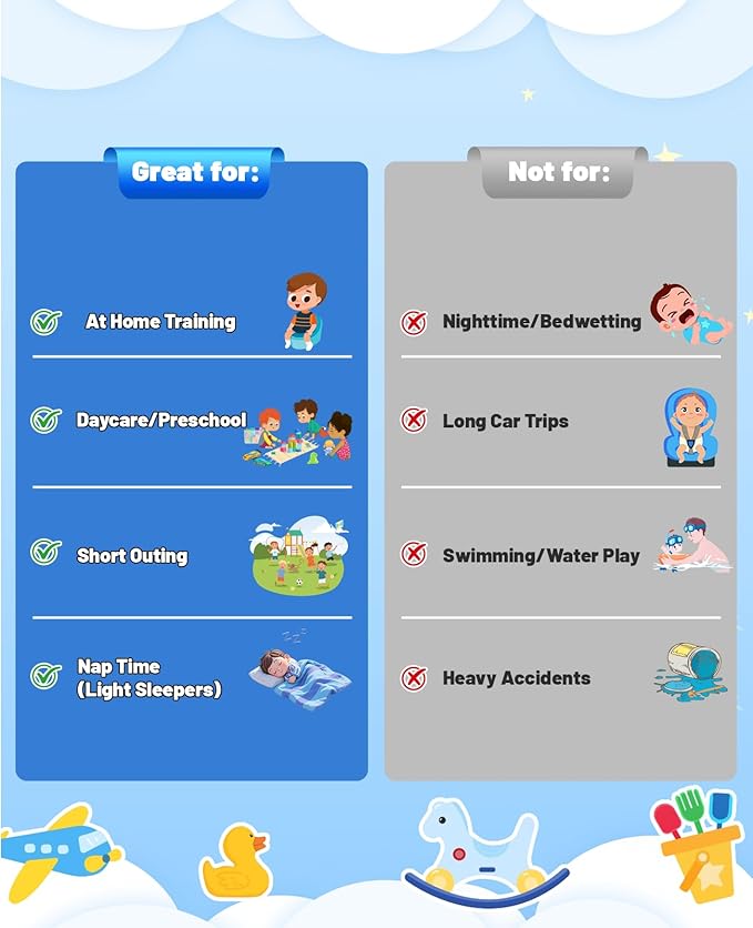 MooMoo Baby Potty Training Underwear 10 Packs Absorbent Toddler Training Pants for Boys and Girls Cotton Pee Pants 2T-9T