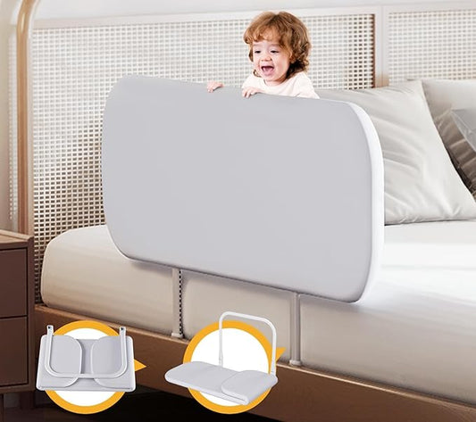 Toddler Bed Rails for Travel - Baby Guard Bed Rail Portable for Crib, Twin, Queen, Full, King Size Beds - Easy to Assemble, Safety Bed Side Rail for Toddlers and Kids