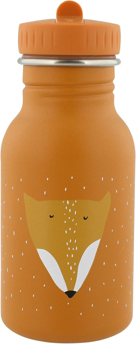 Trixie - Stainless Steel Water Bottle for Kids Fox 350ml