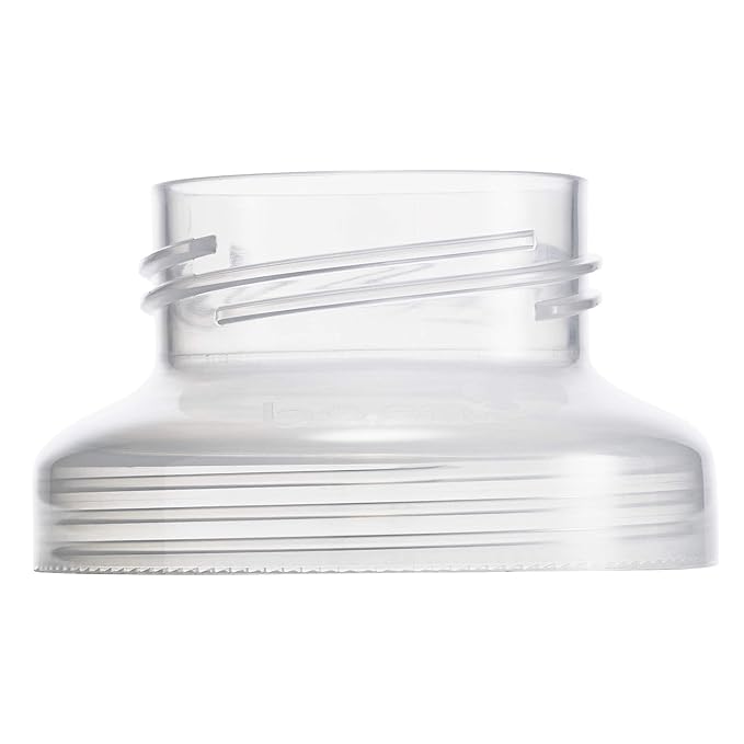 Boon Nursh Wide Neck Breast Pump Adaptor - Works with Spectra and Avent Breast Pumps - Compatible Nursh Bottles - Breastfeeding and Bottle-Feeding Essentials - 1 Count