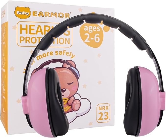EARMOR Baby Ear Protection Earmuffs for Kids, SNR 22dB Noise Cancelling Headphones for Kids, Effectively Reduce Harmful Noise