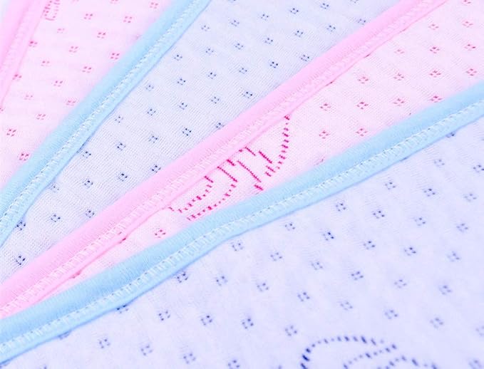 Monvecle 2pcs Pack Baby Infant Waterproof Cotton Changing Pads Washable Resuable Diapers Liners Mats Blue Bear 28" x 20"