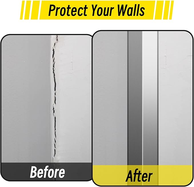 2pcs Metal Aluminum Steel Corner Guards 48” Metal Wall Corner Protector Guard for Walls (1.6 x 1.6 x 48 inch)