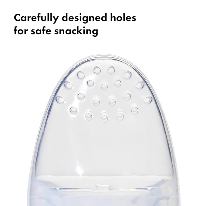 OXO Tot Silicone Self-Feeder 2 Pack - Opal and Blossom
