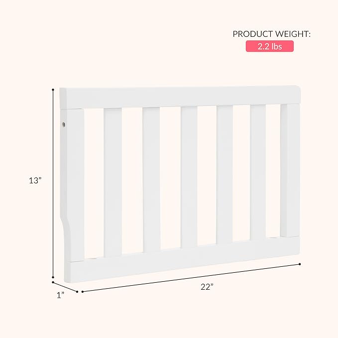 Sweetpea Baby Rose/Tiana Convertible Crib Toddler Guard Rail
