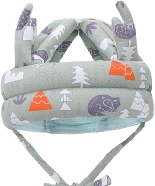 Baby Helmet, Baby Adjustable Helmet, Lightweight and Soft, No Bumps Safety Head Cushion Bumper Bonnet, Adjustable Protective Cap Child Safety Headguard Hat for Running Walking Crawling