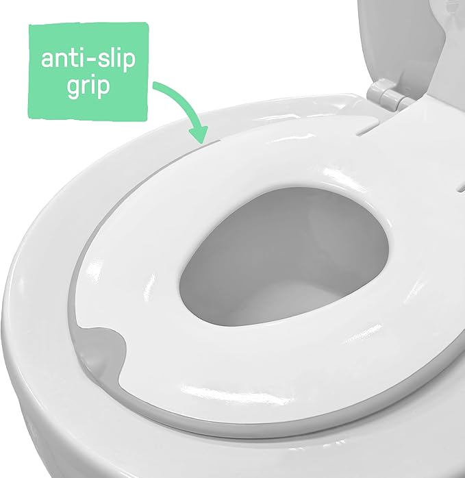 Ingenuity: ity by Ingenuity Flip & Sit Potty Seat 2pk (White) – Easy to Set Up & Remove Potty Training Seat That Attaches to Adult Toilet Seat