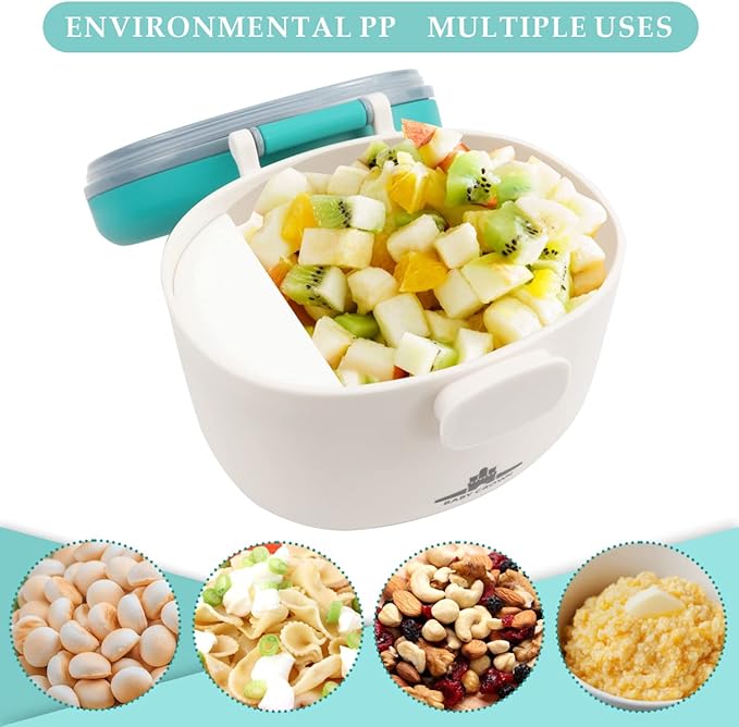 1Pcs Baby Formula Dispenser with Scoop and Leveller, Portable Milk Powder Container, Cute Formula Travel Container for Outdoor and Room Use (Green, 230g)