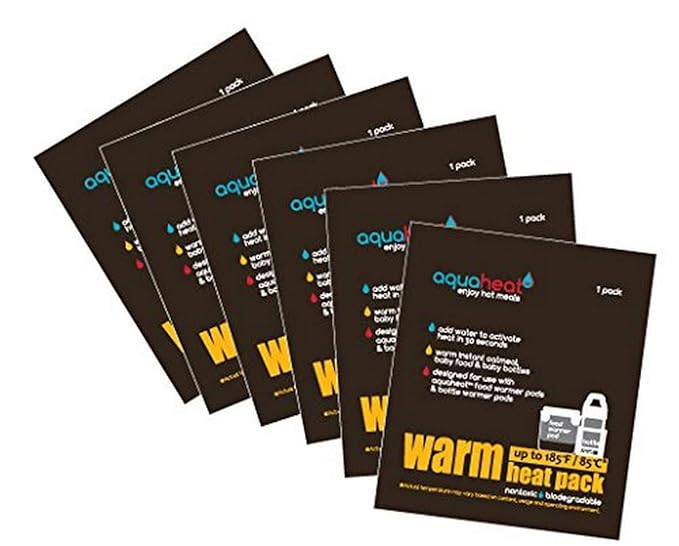 Innobaby Aquaheat Warm Packs – Set of 6 – Reaches Temperatures up to 185ºF/85ºC