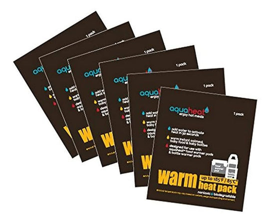 Innobaby Aquaheat Warm Packs – Set of 6 – Reaches Temperatures up to 185ºF/85ºC
