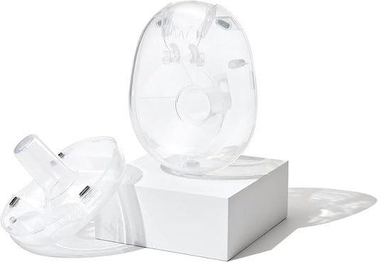 Willow - 360 Breast Pump Flanges - 21mm Breast Shield - for Willow 360 or 3.0 Wearable Breast Pump, Hands-Free for Leak Proof Breast Pumping with Spill- Proof Milk Bags - 2ct