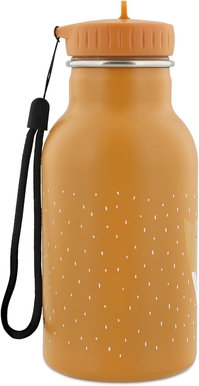 Trixie - Stainless Steel Water Bottle for Kids Fox 350ml