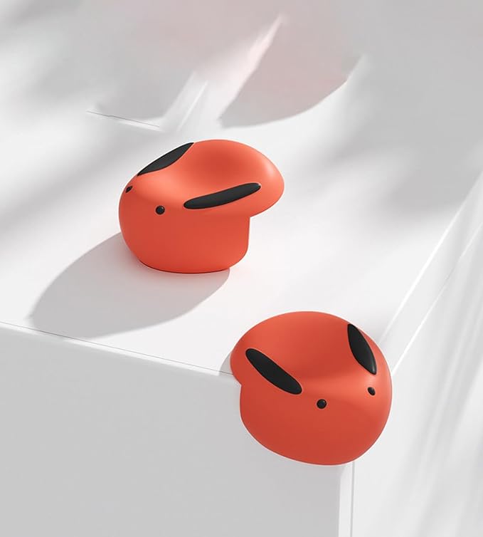 8Pcs New Rebbit Corner Protector Baby - Desk Soft Corner Protectors Guards for Kids Safety - Cute Baby Table Corner Protector Cartoon for Various Furniture Styles (Orange-red)