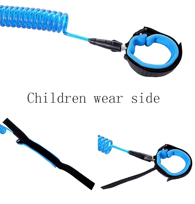 Xiaoyu 2 Colors Baby Anti-Lost Belt, 360 Degree Rotation, Child Walking Safety Toddler Harness, Green & Pink, 2.5MM