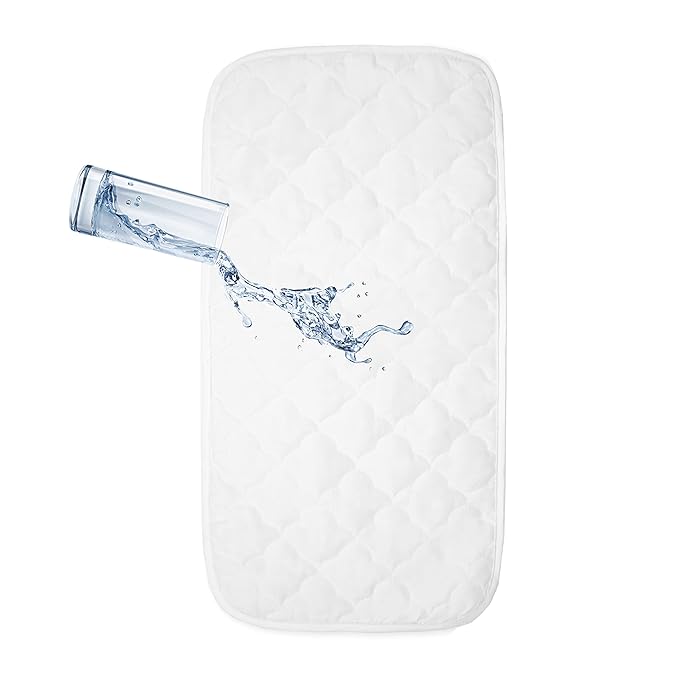 TL Care Ultra Soft Quilted Waterproof Changing Table Pad Liners, 11.5" x 23" 3Count