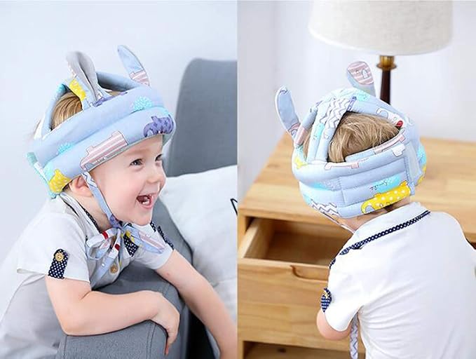 Infant Baby Head Helmet Safety Helmet Head Cushion Bumper Bonnet Protection Hat for Toddler Kids Children Walking Running Crawling