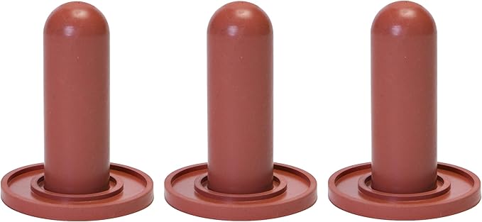 Little Giant 3 Pack of Screw-On Calf Nipples for use with 93SC Nipple Caps