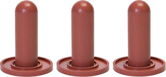 Little Giant 3 Pack of Screw-On Calf Nipples for use with 93SC Nipple Caps