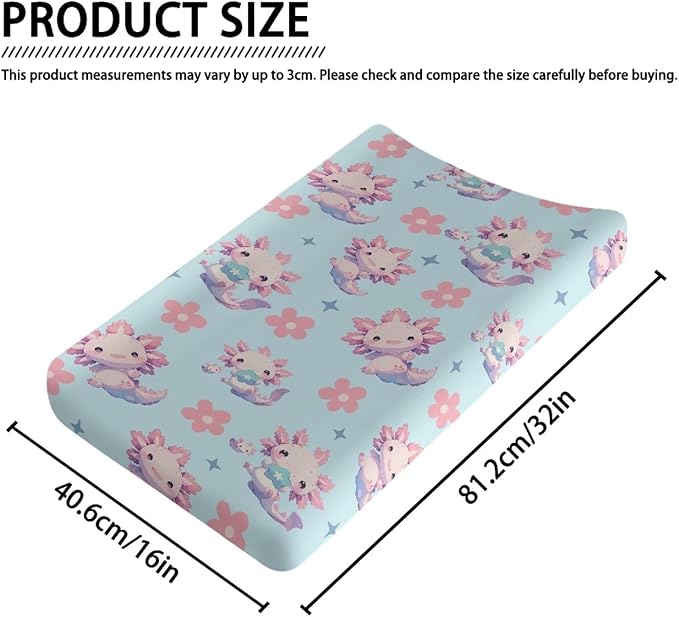 Changing Pad Covers for Boys Girls Carddle Sheet Set for Baby Boys Girls Breathable & Washable Cover