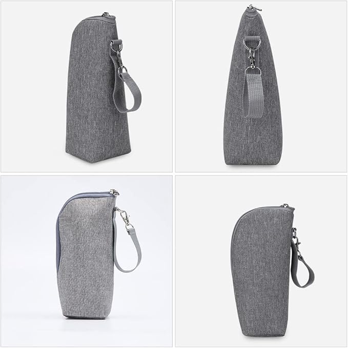 GLEAVI Baby Bottle Insulation Bag Keep Warm Bottle Sleeve Cooler for Baby Milk Warmer Bag Sleeves Heat Keeper Car Tote Oxford Cloth Drinks Usb Child
