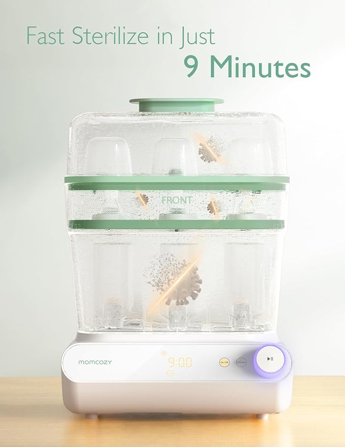Momcozy Nutri Bottle Warmer & Momcozy Bottle Sterilizer and Dryer