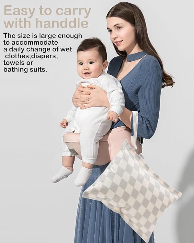 ALVA Waterproof Leakproof Wet Dry Bag 2-Pack | Reusable for Swim, Baby Clothes, Diapers & Travel 2LK03