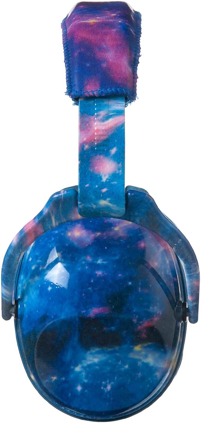 Kids Hearing Protection,25dB NRR Noise Reduction,Sound Proof for Kids,Toddler,Safety Earmuffs for Concert,Airplane,Autism,Monster Jam,Travel,School- Blue Blue Galaxy