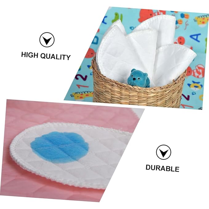 20pcs Washable Breastfeeding Pads Nursing Essentials for Sensitive Skin Feeding Pads for Lactating Mothers Soft Breathable Milk Savers