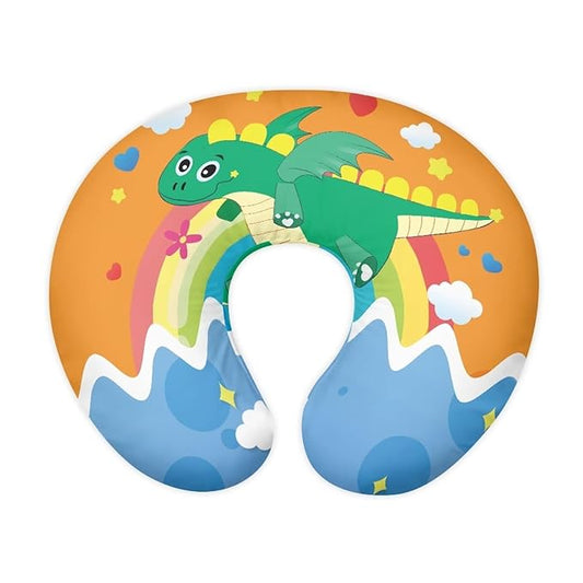 Dinosaur Nursing Pillow Cover Slipcover Dinosaur Comfortable Maternity Breastfeeding Newborn Infant Feeding Cushion Cover Machine Wash & Quick Dry