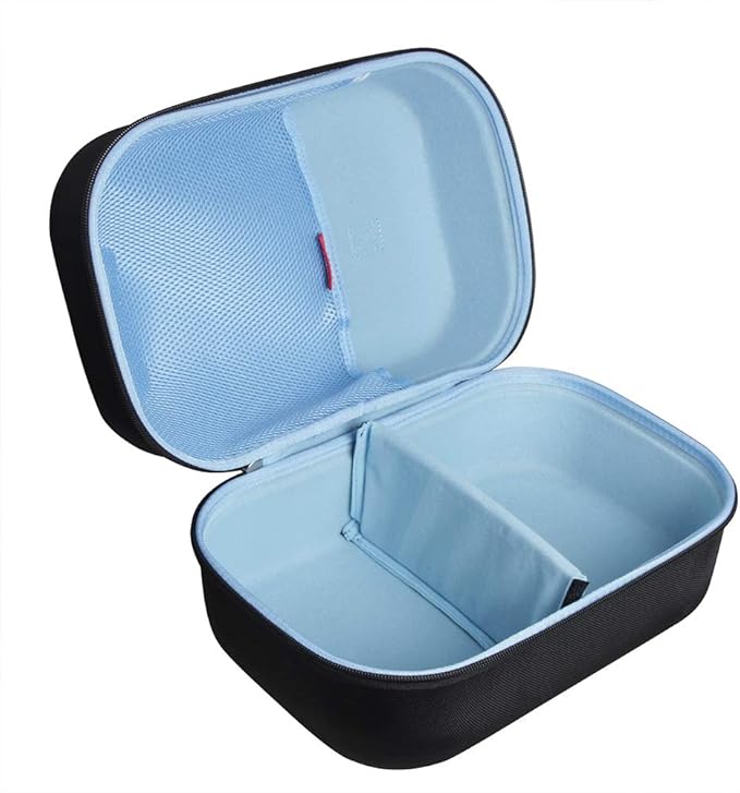 Hermitshell Hard Travel Case for Spectra S1 S2 Plus Electric Breast Milk Pump (Black+Blue)
