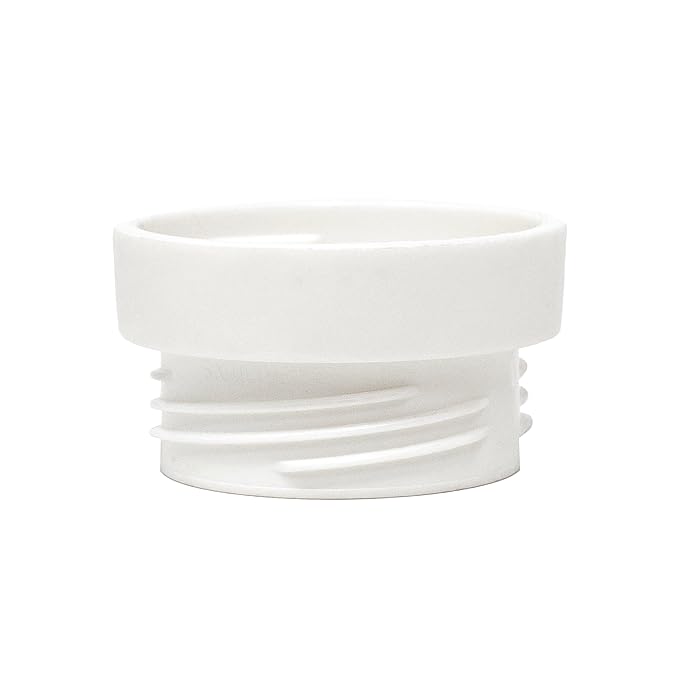 Baby's Brew Large Bottle Adapter for Portable Bottle Warmer – Leak-Proof, Easy-to-Clean, Compatible with Dr. Brown Wide Neck Bottles, White