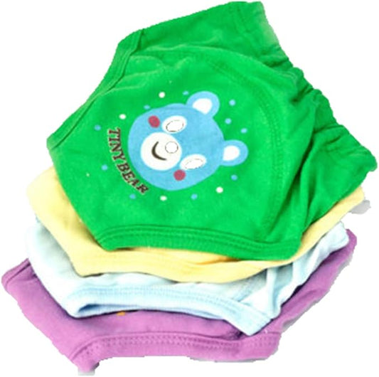 4 X Baby Toddler Girls Cute 4 Layers Waterproof Potty Training Pants Reusable 4Pcs Set