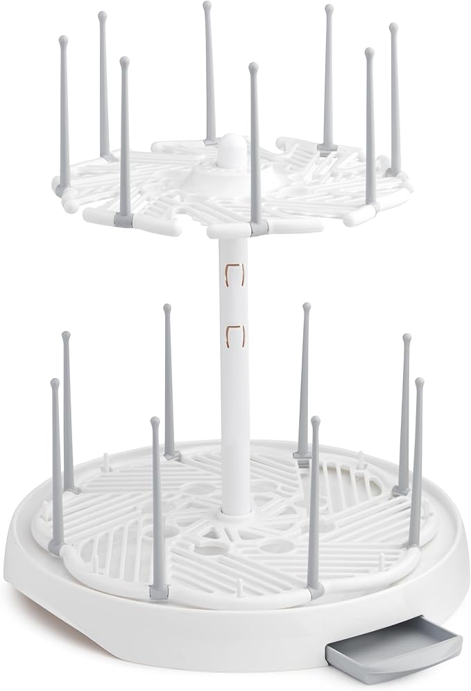 Munchkin® High Capacity Drying Rack for Baby Bottles and Accessories, White