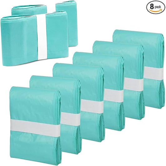 Adult Diaper Liner Refills, Compatible with Janibell Akord 280 Slim Model Pail, Odor-Seal Technology, Adult Diaper System, A Single Liner Pack Will Last Holds Up to 550 Diapers/Briefs, 8-Pack