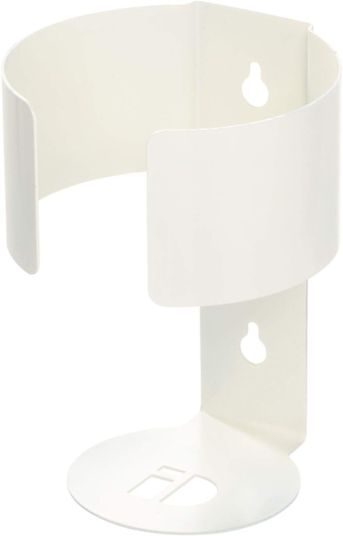 iDesign Adhesive Cleaning Wipes Holder for Kitchen or Bathroom - Coconut White
