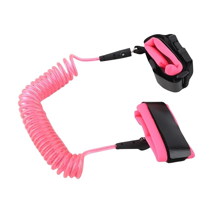 Triple Protection Excellent Walking Safety Leash, Breathable Wrist Leash, Safe for Outdoor(Pink)