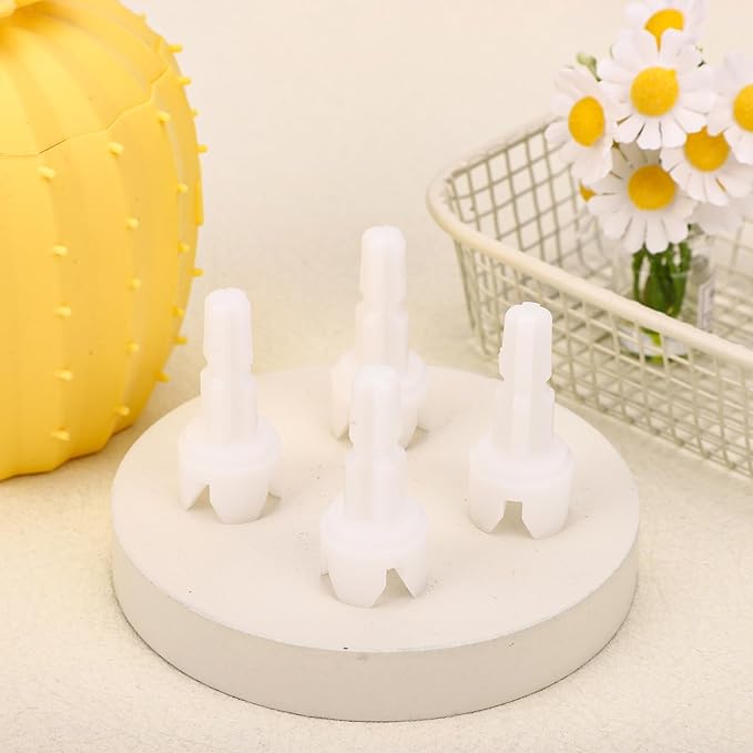 BOXOB 4pcs Replacement Parts Compatible with Baby Brezza FRP0046 Formula Pro Advanced, Plastic Replacement Axles Stem for Keeping Your Machine Running Well