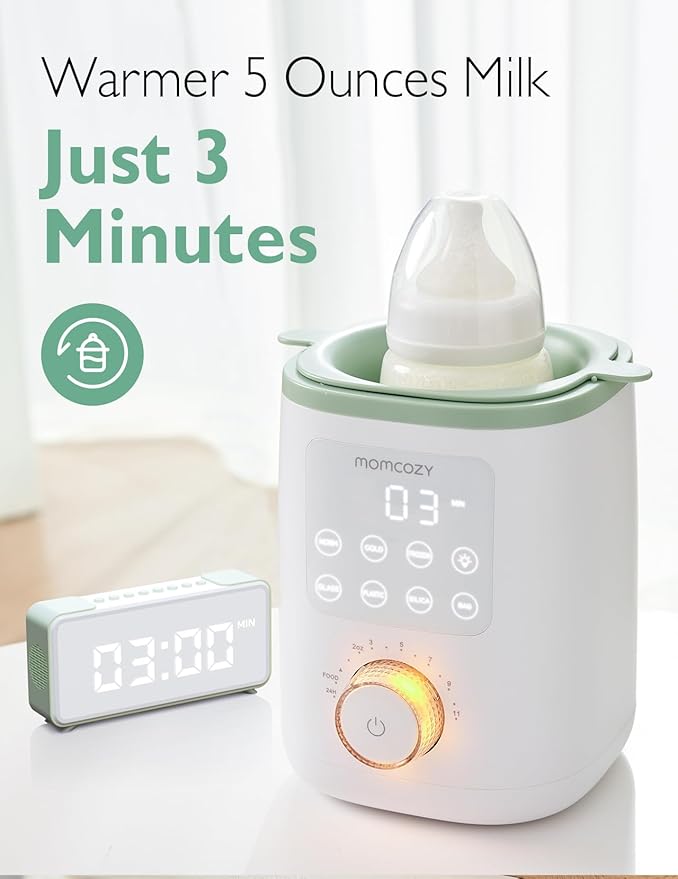 Momcozy Nutri Bottle Warmer & Momcozy Bottle Sterilizer and Dryer