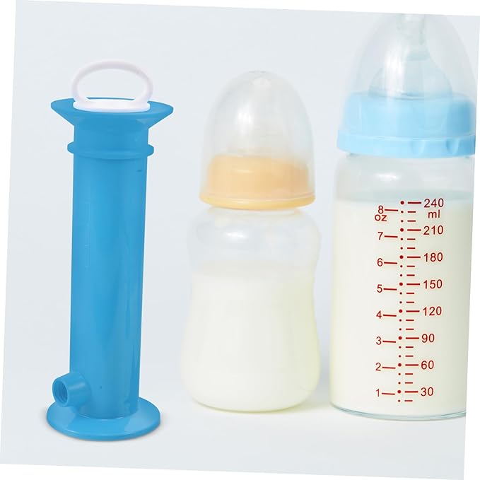 Yardwe 2Pcs Food Dispenser Refillable Food Pouches Filler for Fruit Puree Yogurt Safe Easy to Use Feeding Essential for Newborns