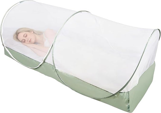 FORUP Pop Up Mosquito Tent | Quick Setup Portable & Foldable Mosquito Net for Bedroom, Camping, Patio (78 * 41 * 31 Inch)